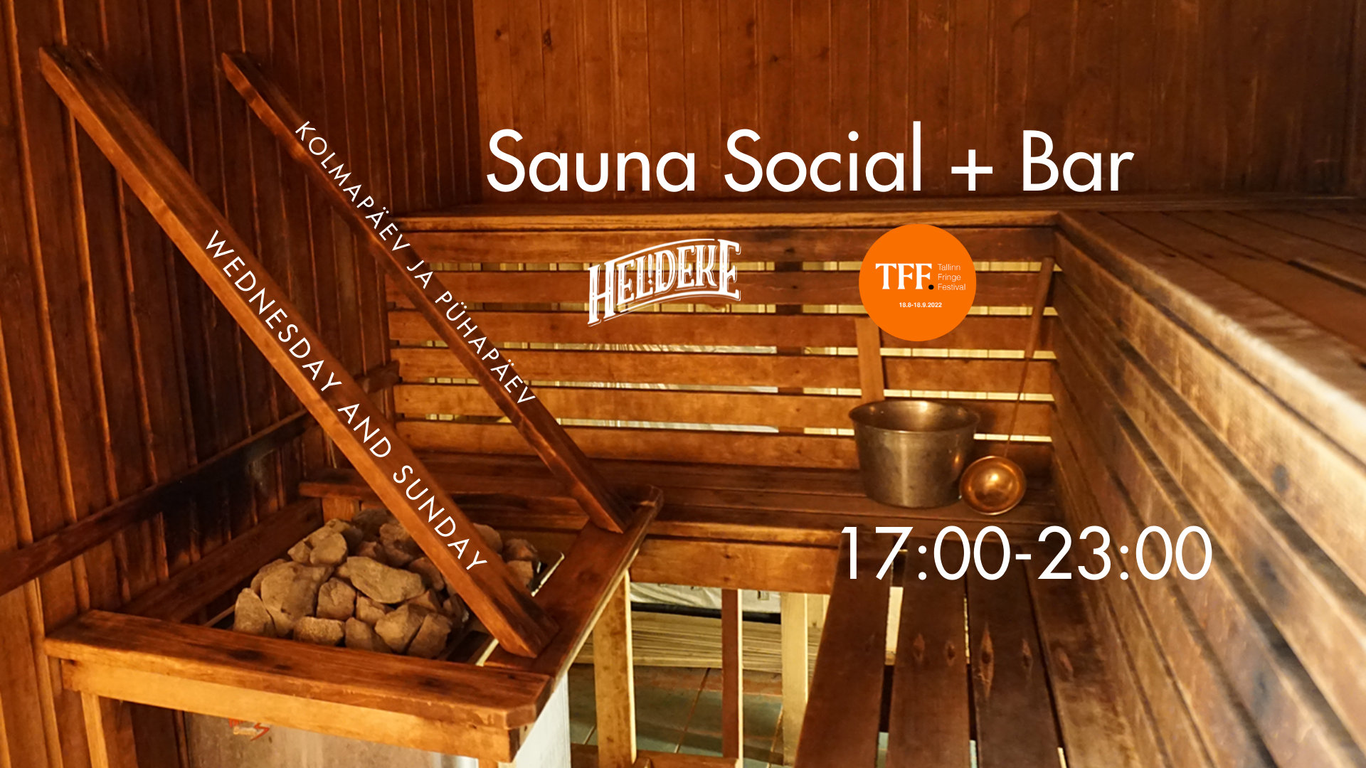 Sauna Social + Bar @Tallinn Fringe - Tickets | Fienta