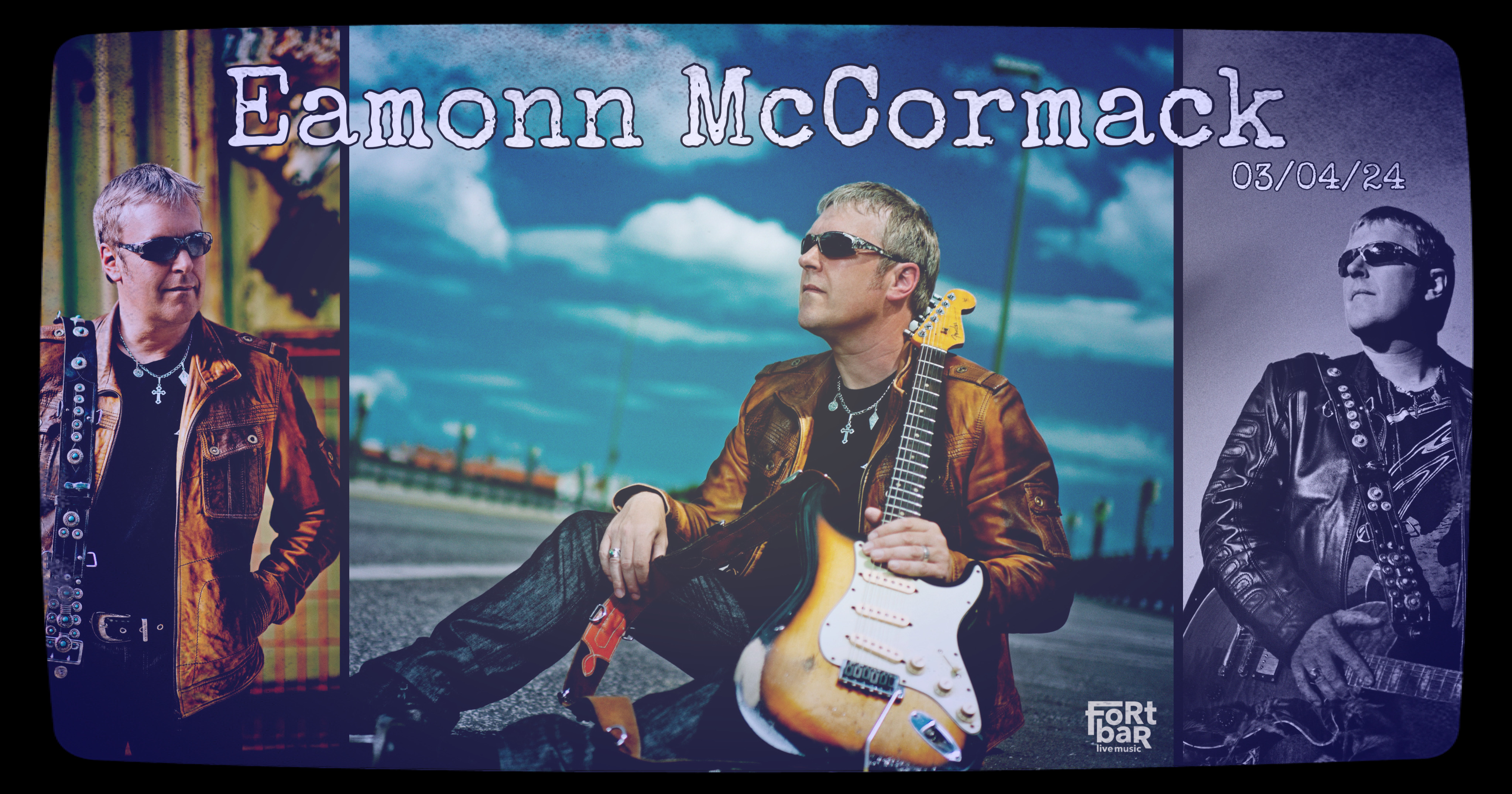 Irish Blues-rock Star - Eamonn McCormack @Fort