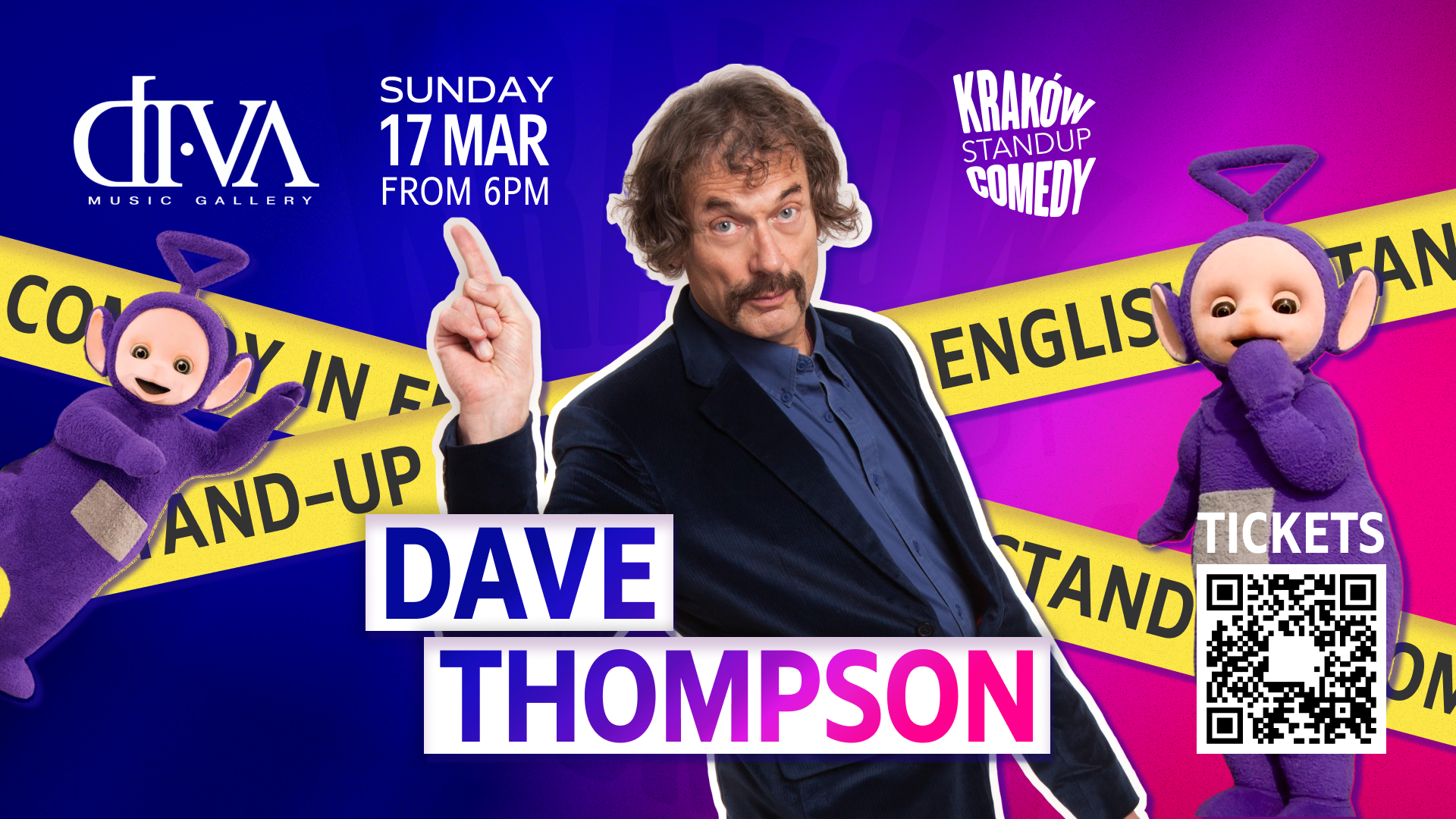 Dave Thompson Standup - Live in Krakow