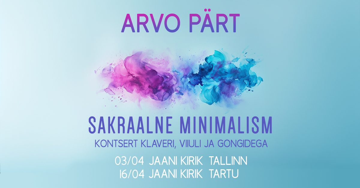 Arvo Pärt. Sacral minimalism