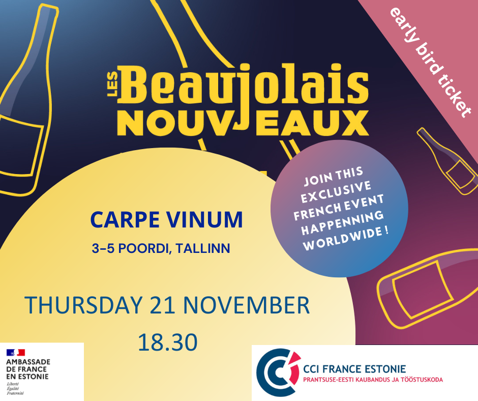 CCI FE Beaujolais Nouveau 21th of November 2024 Tickets Fienta