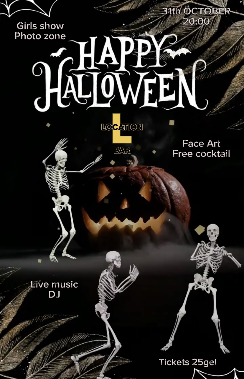 HALLOWEEN PARTY 2024 LOCATION BAR Tickets Fienta