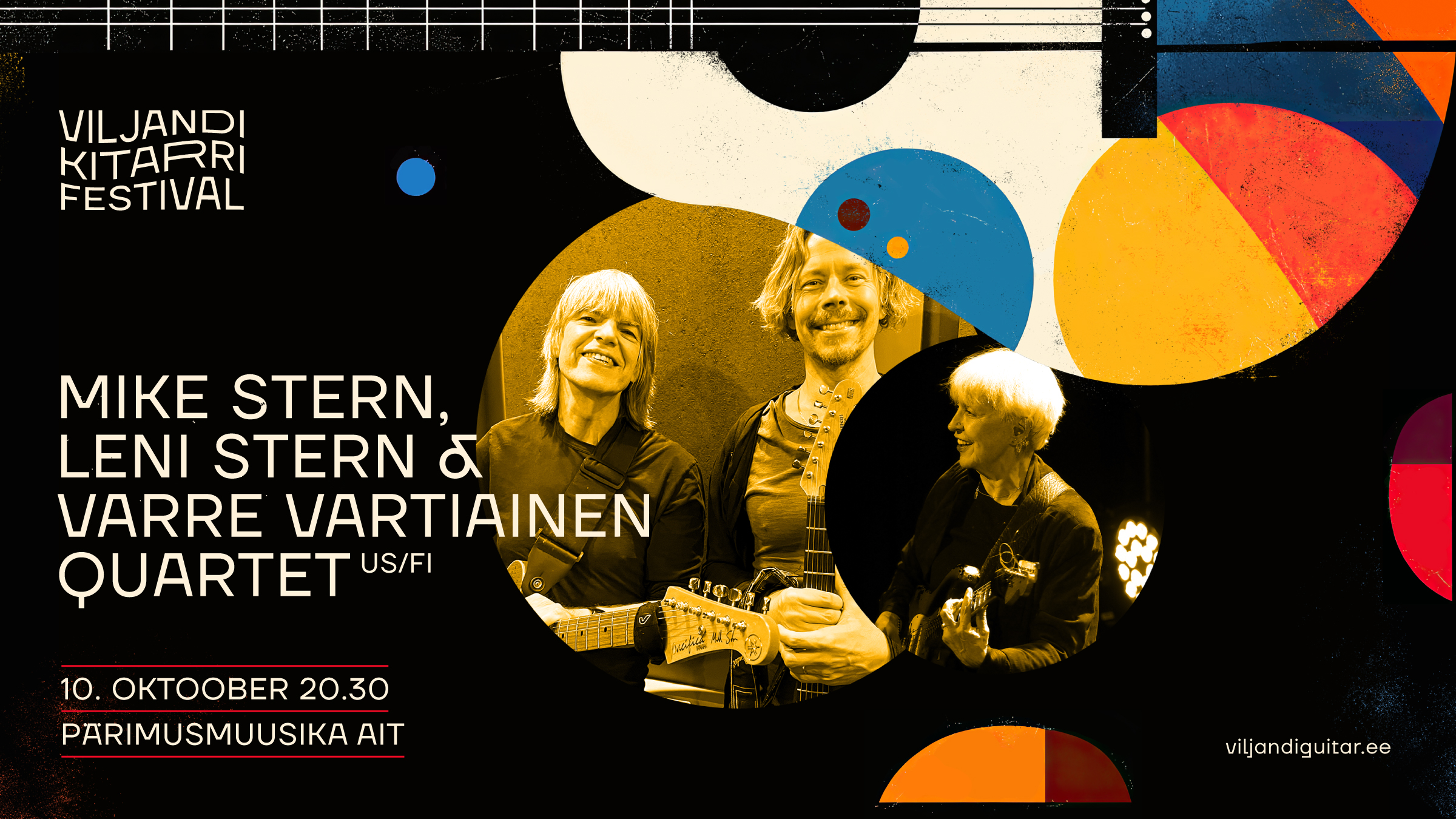 Mike Stern, Leni Stern & Varre Vartiainen Quartet (US/FI