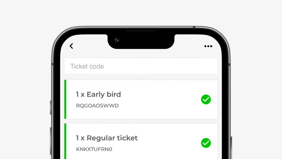 Fienta mobile app v4: faster ticket scanning | Fienta