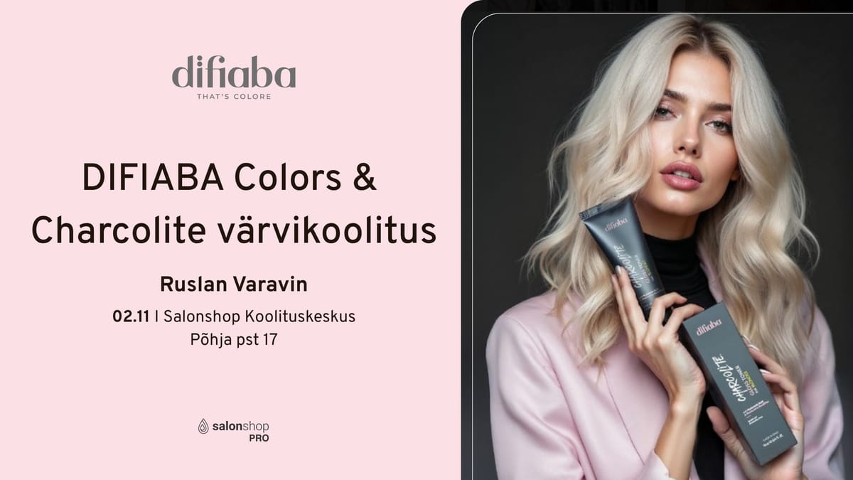 DIFIABA Colors & Charcolite värvikoolitus Tallinnas