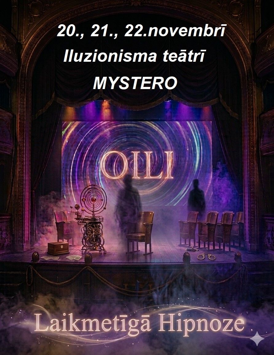 Laikmetīgās hipnozes šovā “OI LI”
