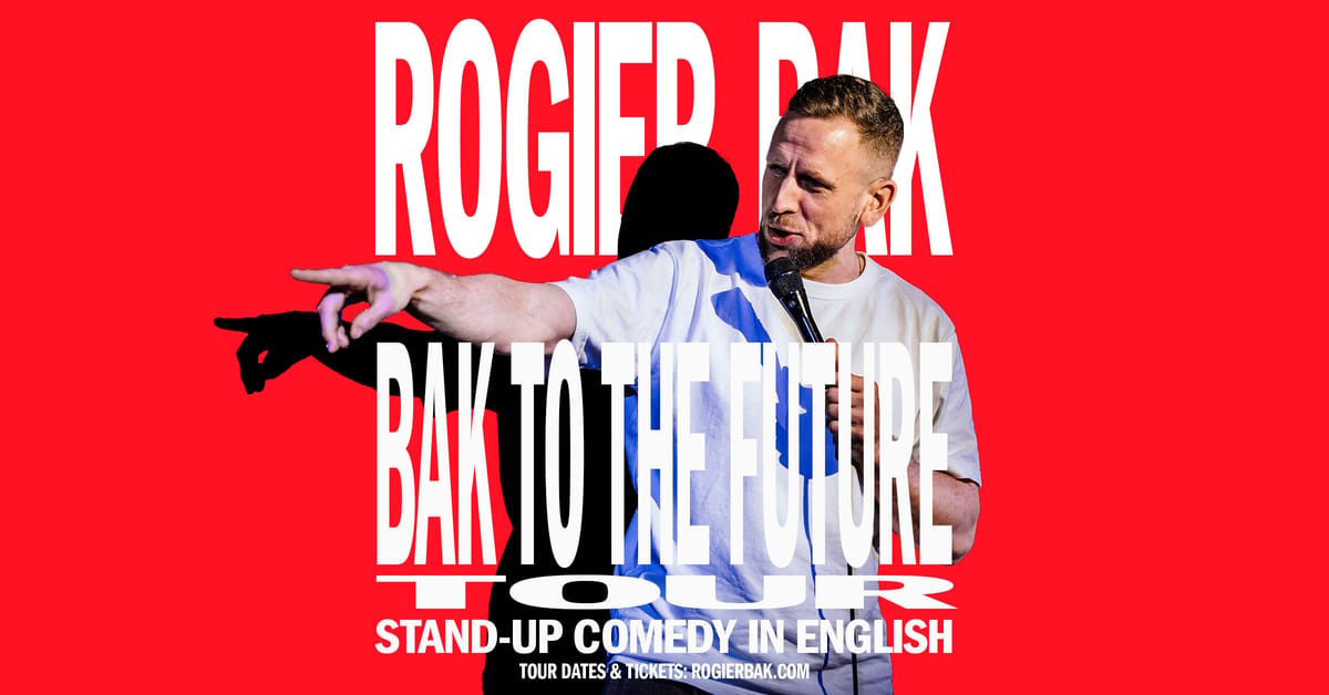 Bak To The Future • Rogier Bak in Berlin 🇩🇪 • Stand-Up Comedy in English