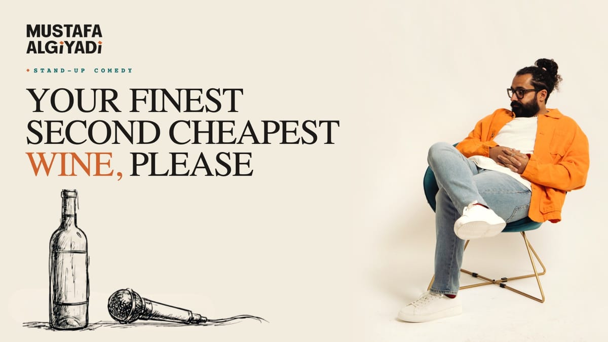 Your Finest Second Cheapest Wine Please • Standup Comedy in English • Oslo