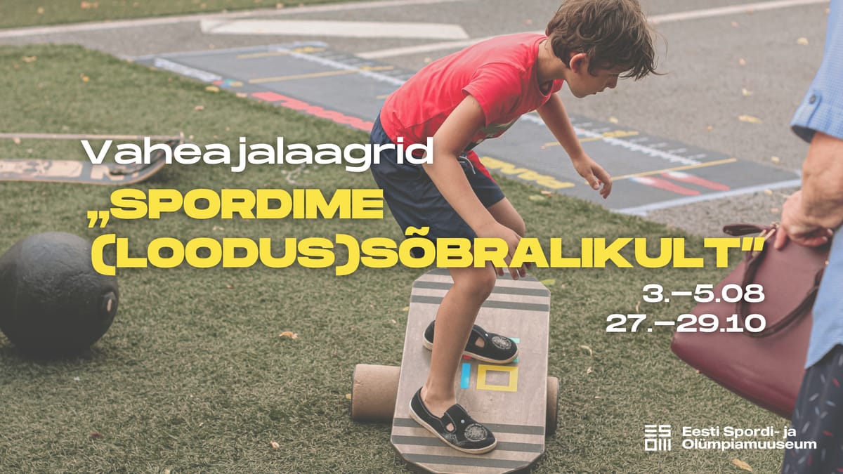 Vaheajalaager "Spordime (loodus)sõbralikult"
