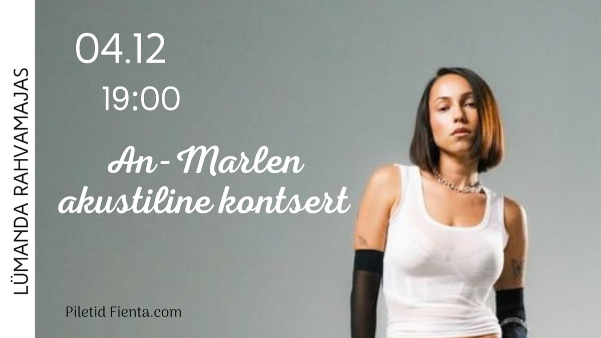 An-Marlen akustiline kontsert