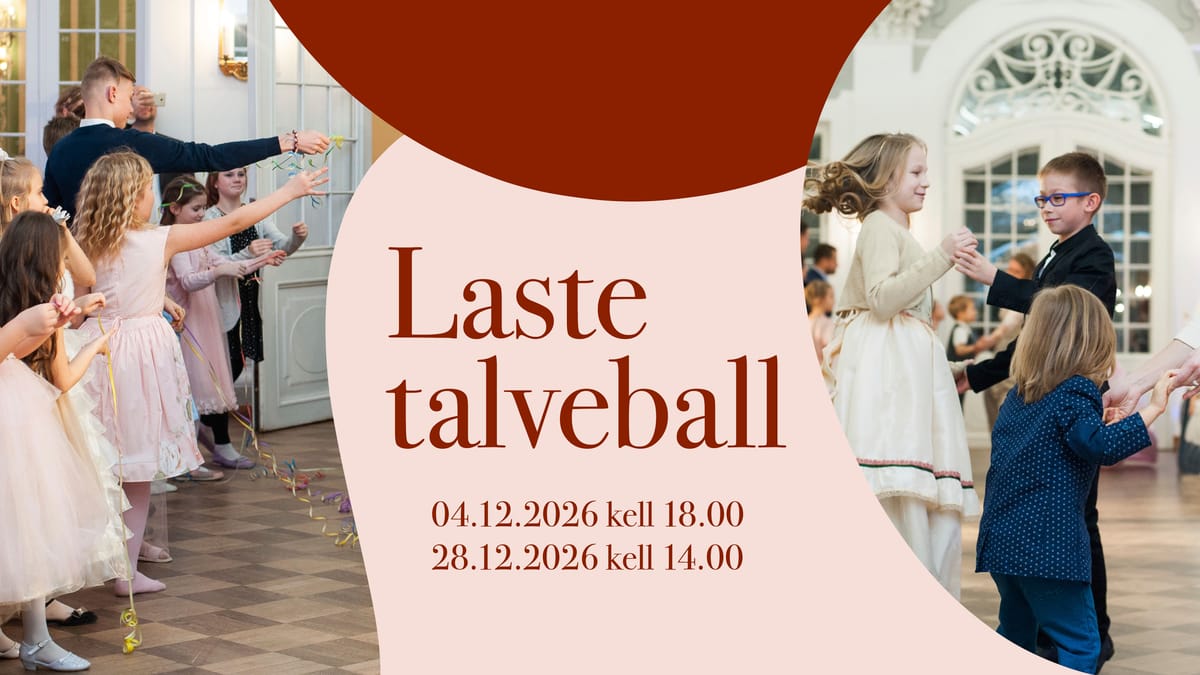 Talveball lastele Kadrioru lossis