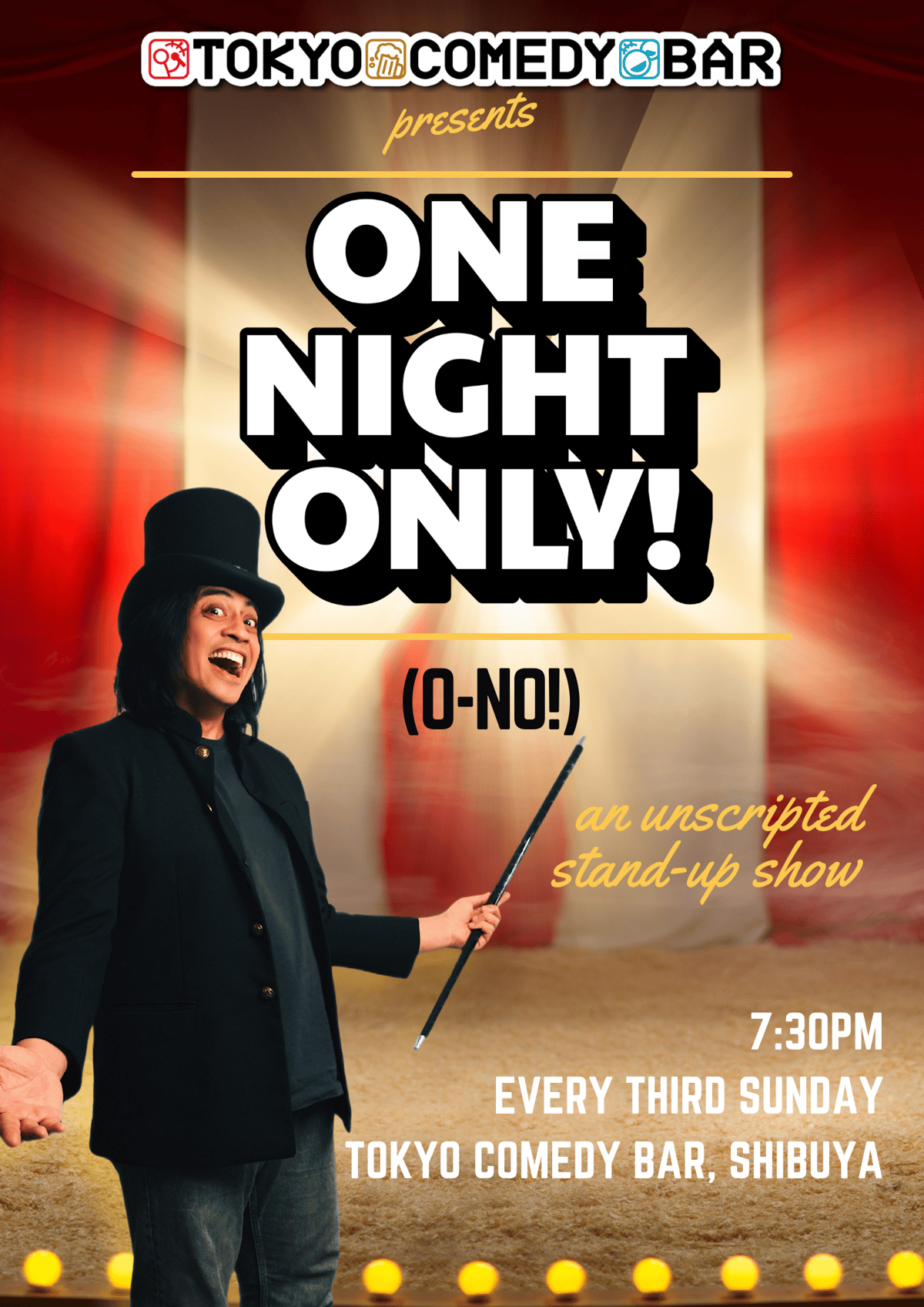 One Night Only Comedy - Tickets | Fienta