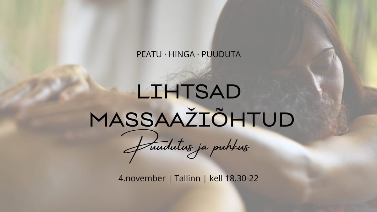 𝐋𝐈𝐇𝐓𝐒𝐀𝐃 𝐌𝐀𝐒𝐒𝐀𝐀Ž𝐈Õ𝐇𝐓𝐔𝐃. 𝑷𝒆𝒂𝒕𝒖. 𝑯𝒊𝒏𝒈𝒂. 𝑷𝒖𝒖𝒅𝒖𝒕𝒂.