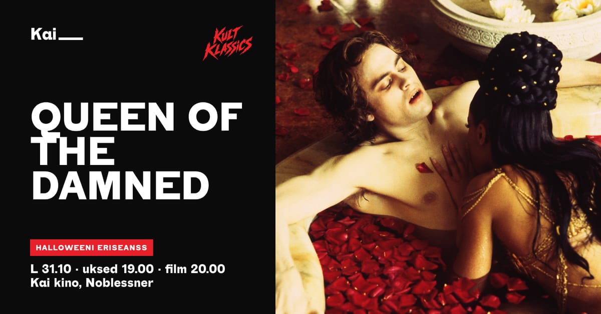 Halloween Kai kinos: „Queen of the Damned“