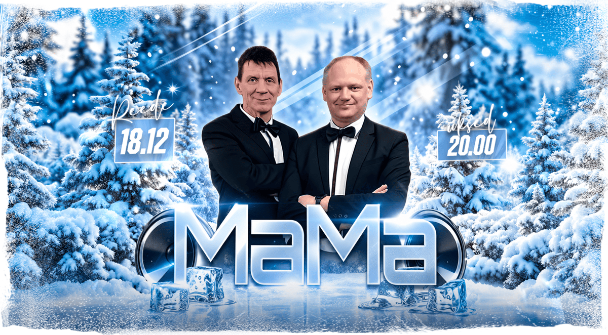 ★ MaMa ★ Jõulu-ERI! ♫ | Tartu Aleksander | 18.12.2026
