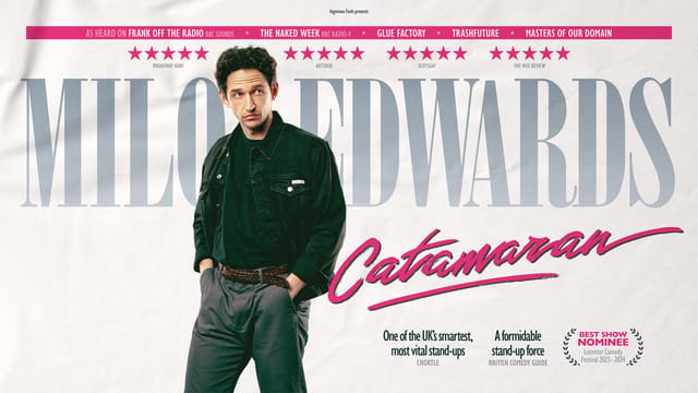 Stand-Up Comedy in English - Milo Edwards: Catamaran - Tickets | Fienta