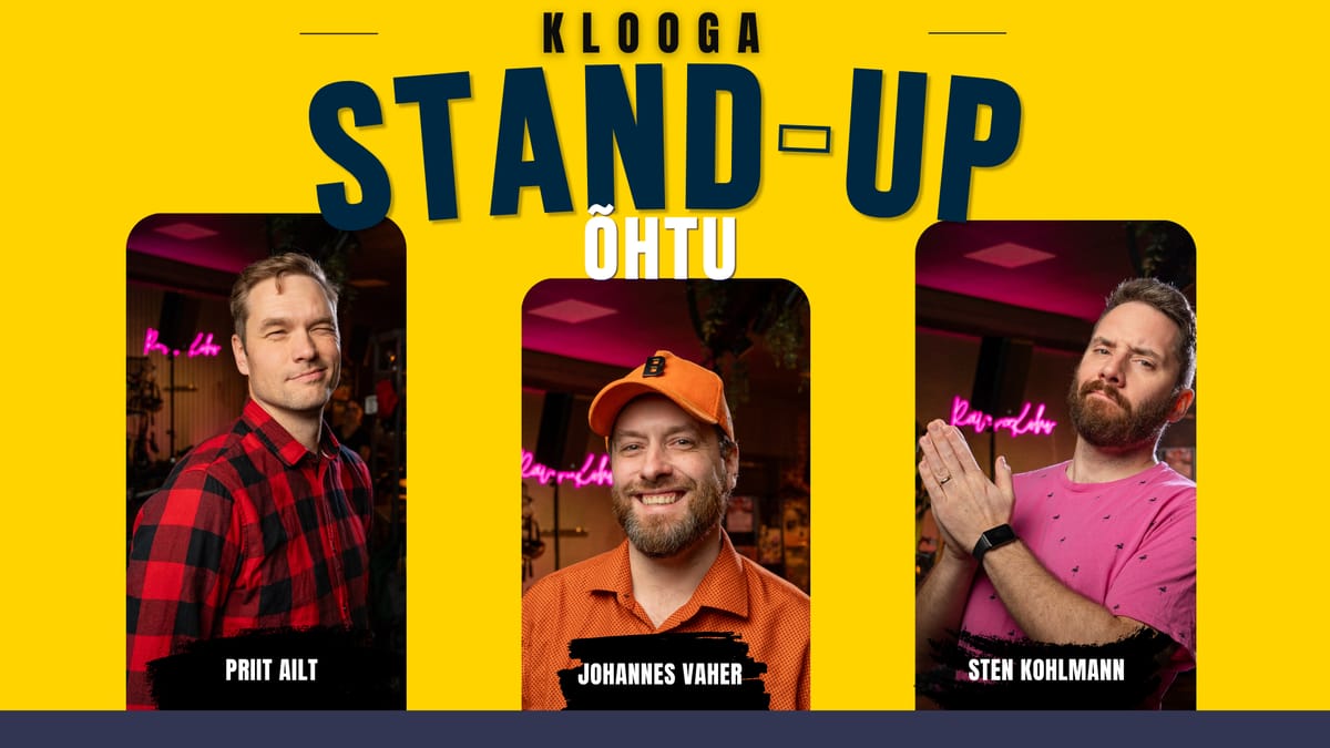 Kohalik! Klooga Stand-up Õhtu