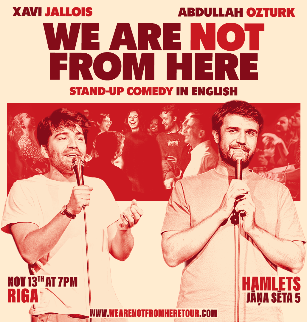 We are NOT From Here: Live in Riga - One Time Only