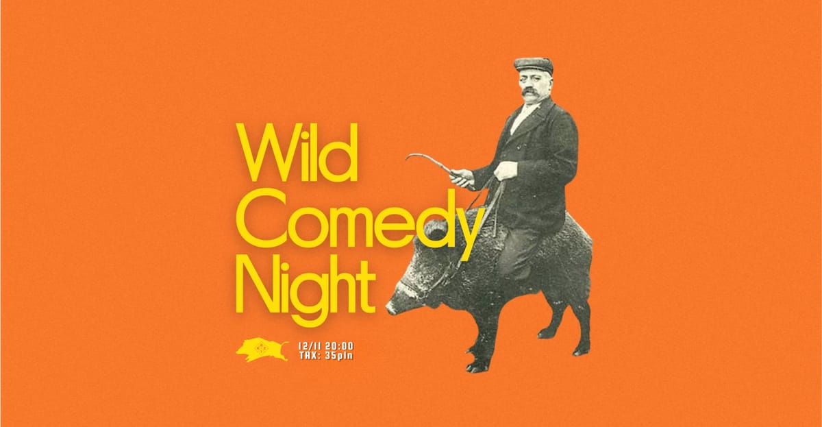 Wild Comedy Night at Dzik event image