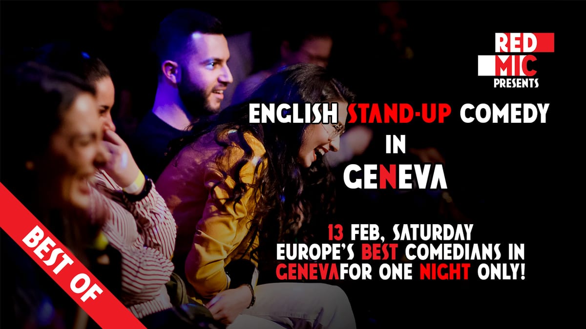 RED MIC: English Stand-Up Comedy in Geneva | Tickets