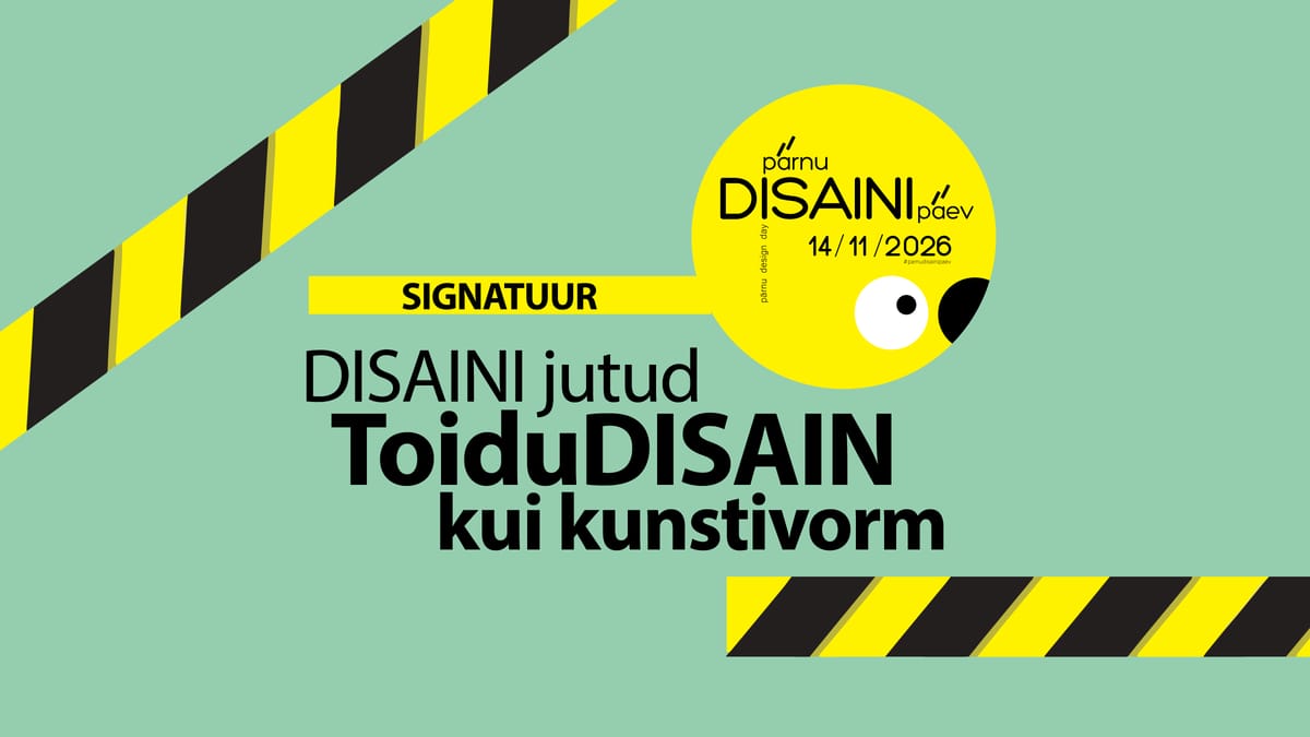 DISAINIjutud - ToiduDISAIN kui kunstivorm