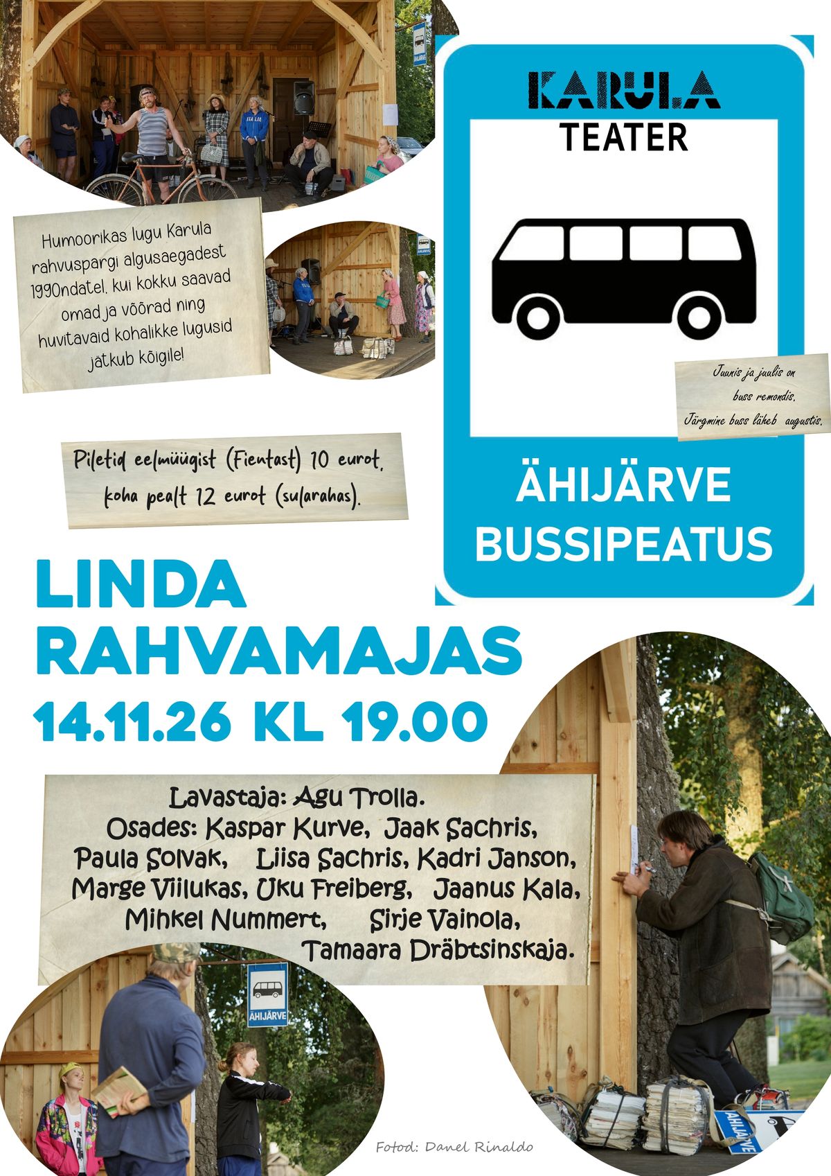 Karula Teatri lavastus "Ähijärve bussipeatus"