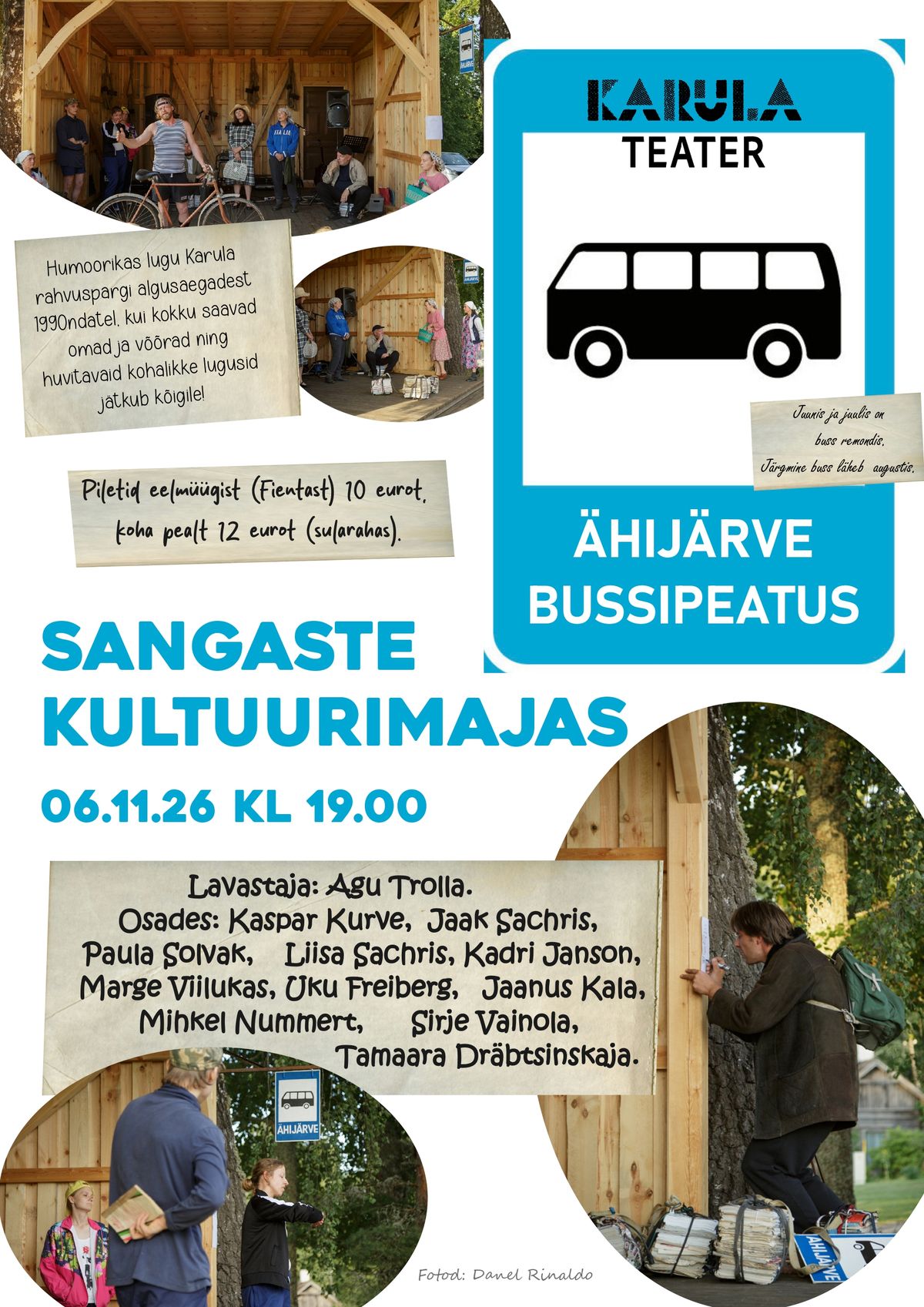 Karula Teatri lavastus "Ähijärve bussipeatus"