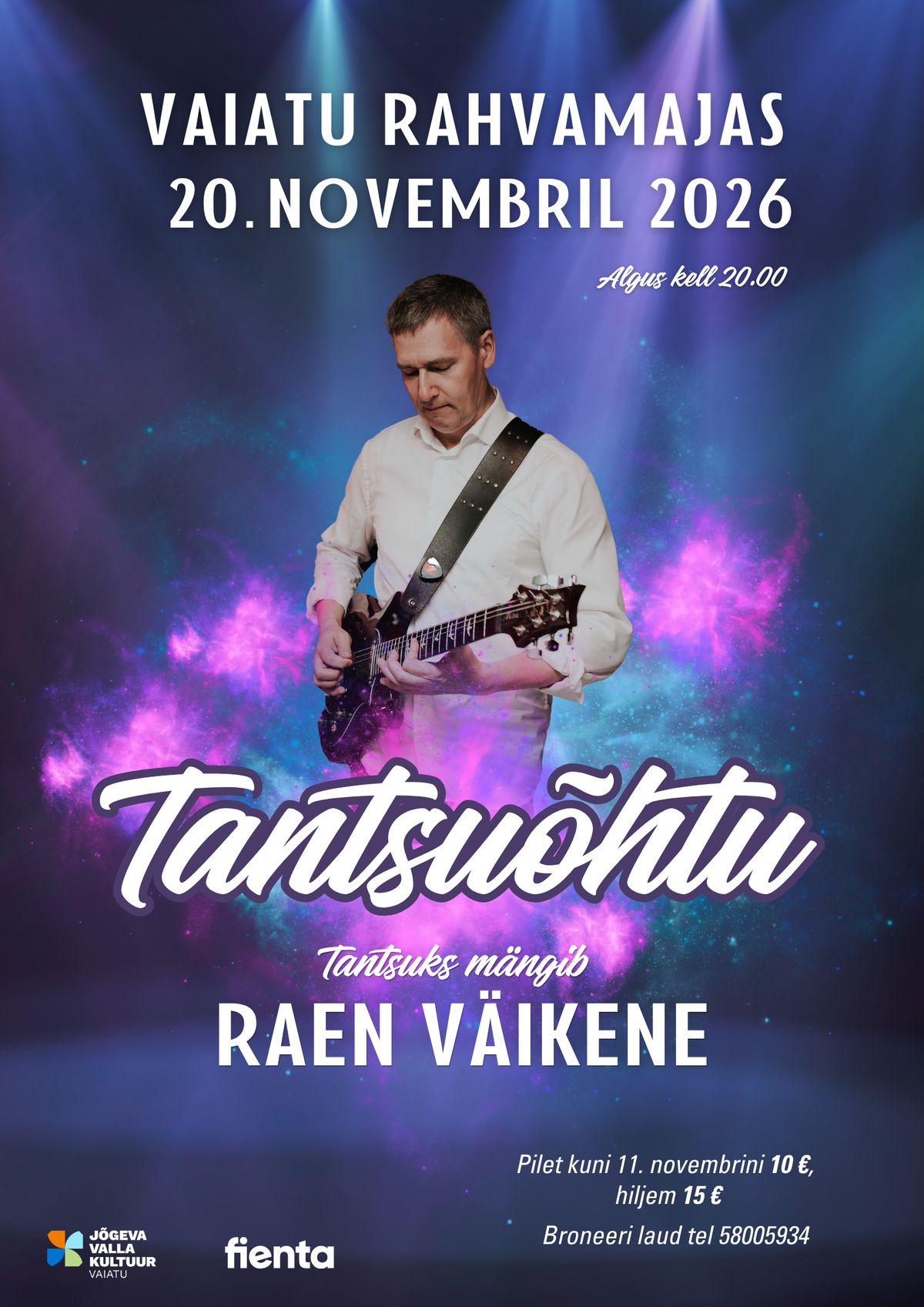 Tantsuõhtu Vaiatu rahvamajas