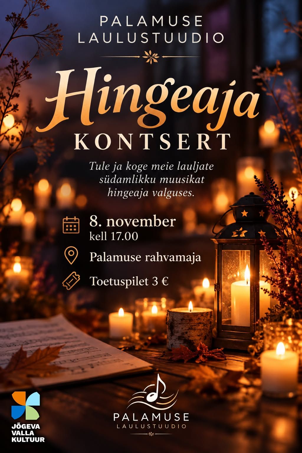 Palamuse Laulustuudio hingeaja kontsert