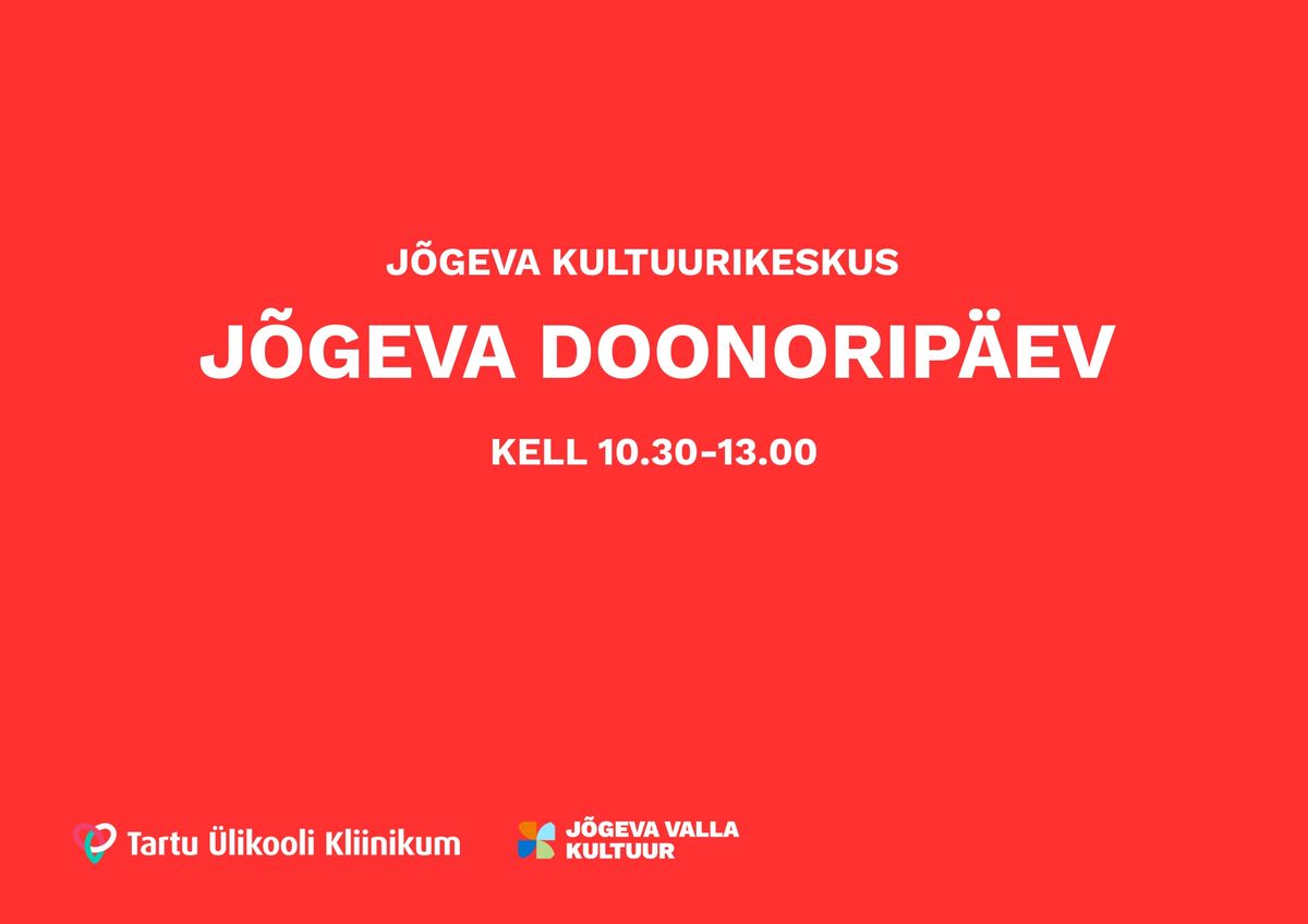 Jõgeva doonoripäev