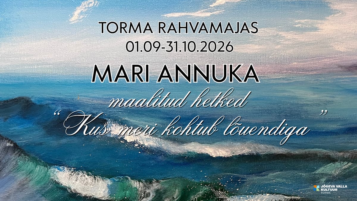 Mari Annuka maalitud hetked: Kus meri kohtub lõuendiga