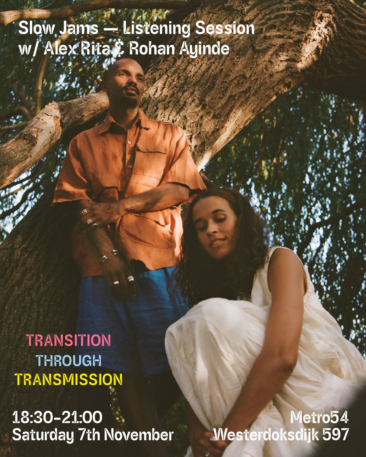 Listening Session w/ Alex Rita & Rohan Ayinde, as part of SNAPSHOTS #7: Transition through Transmission