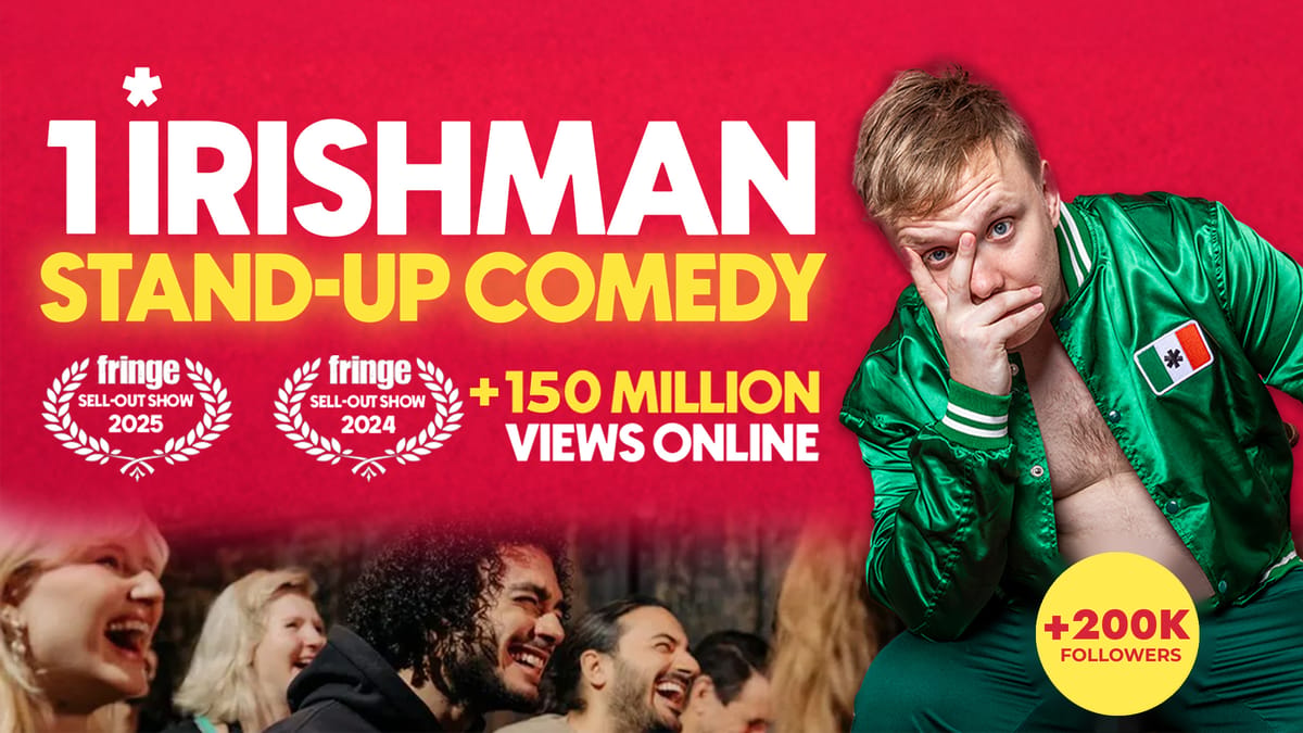 Irishman in Prague | A stand-up comedy show in English | 8:30PM