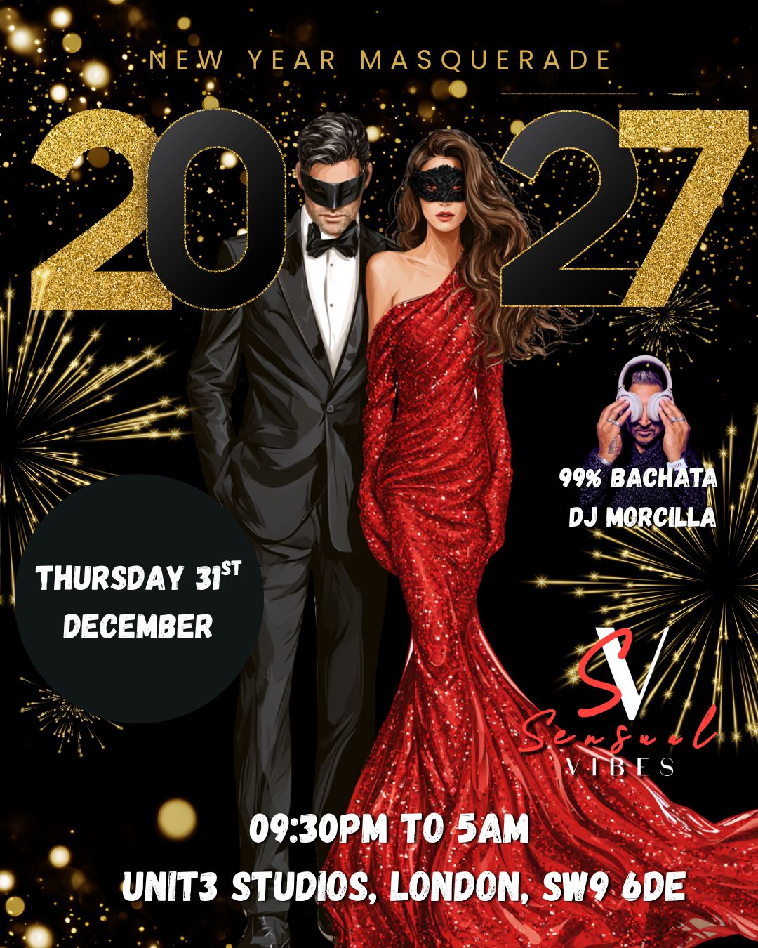 NYE - Masquerade Ball