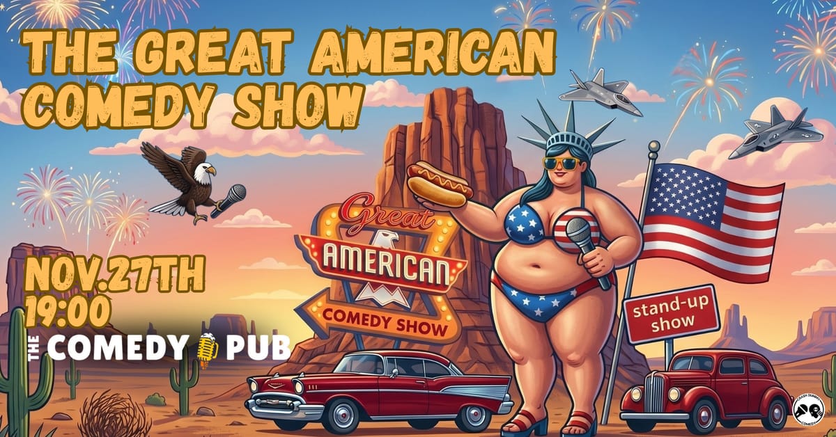 The Great American Comedy Show | English Stand-Up Comedy Vienna