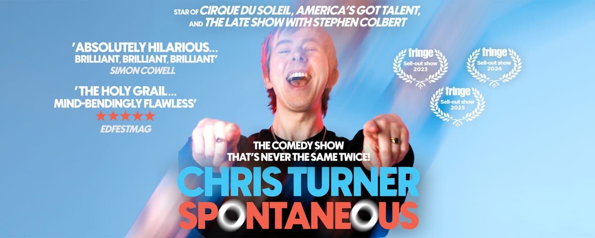 Chris Turner: Spontaneous | English Comedy in Vienna @TheComedyPub