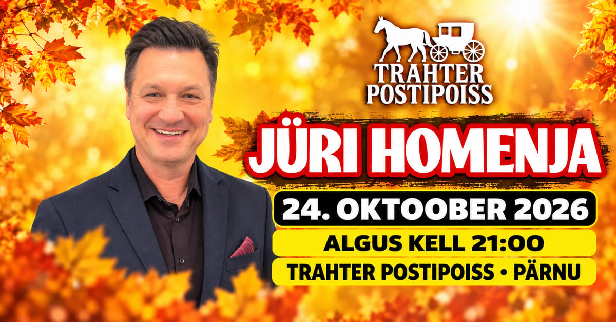 JÜRI HOMENJA - Trahteris Postipoiss