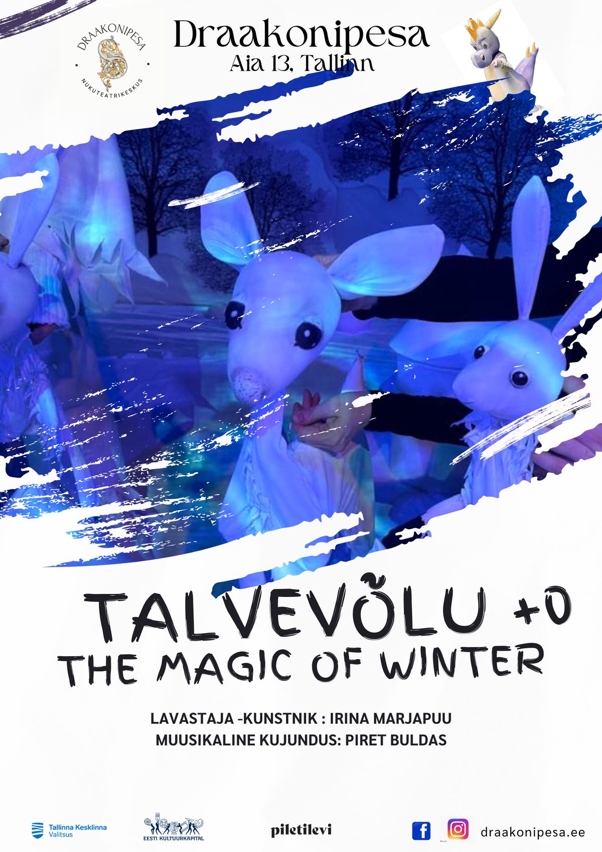 “TALVEVÕLU / The MAGIC of WINTER” lavastus beebidele /väikelastele