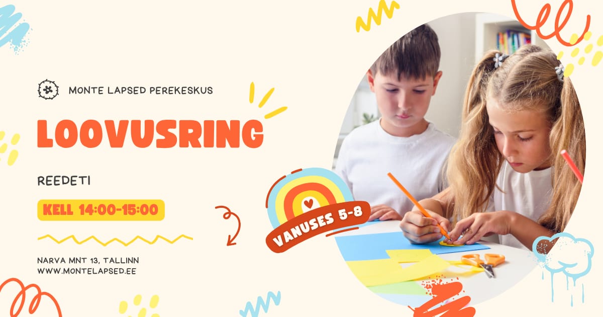 Loovusring (5-8 aastastele lastele)