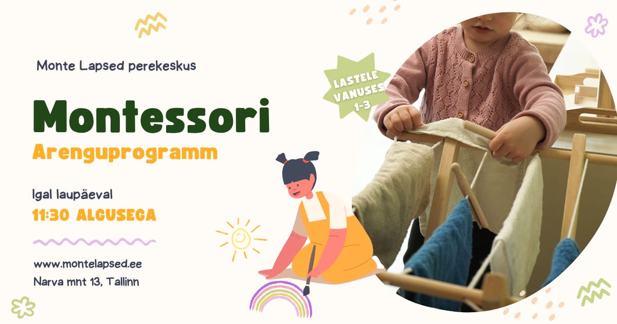 Arenguprogramm Montessori Mini (1-3)