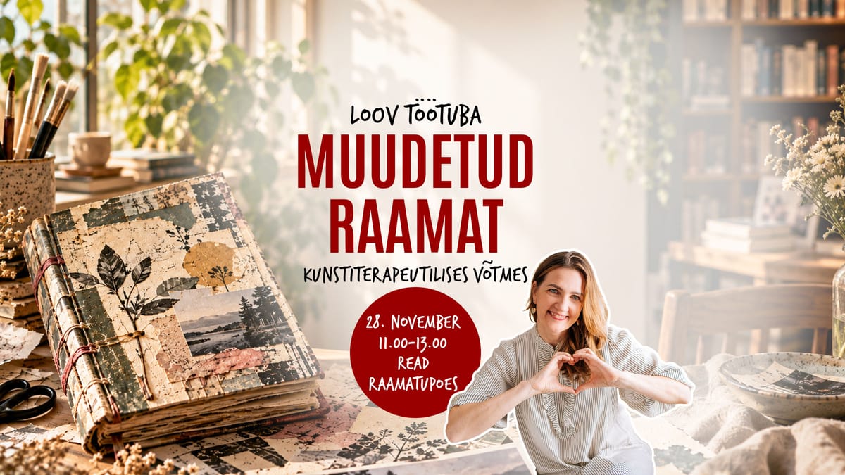 Muudetud raamat kunstiterapeutilises võtmes