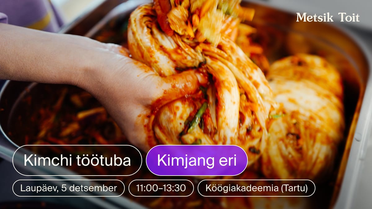 Kimchi töötuba: Kimjang eri