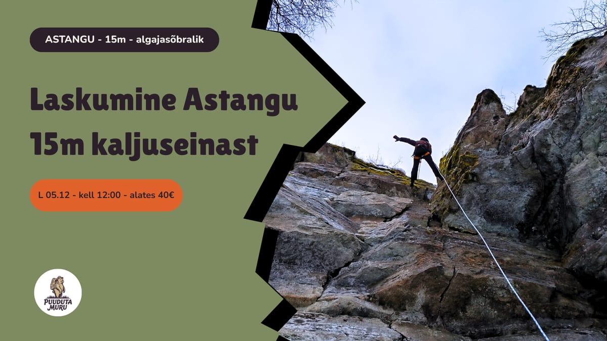 Laskumine Astangul 05.12.2026