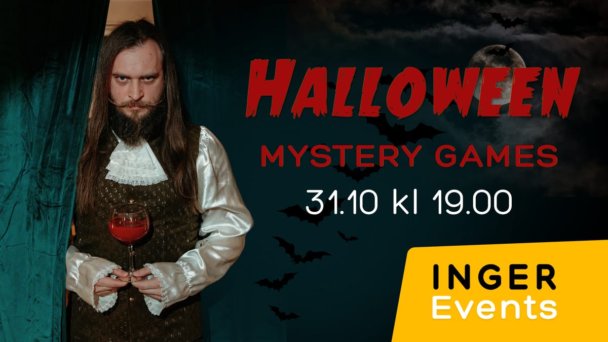 Halloween. Mystery games