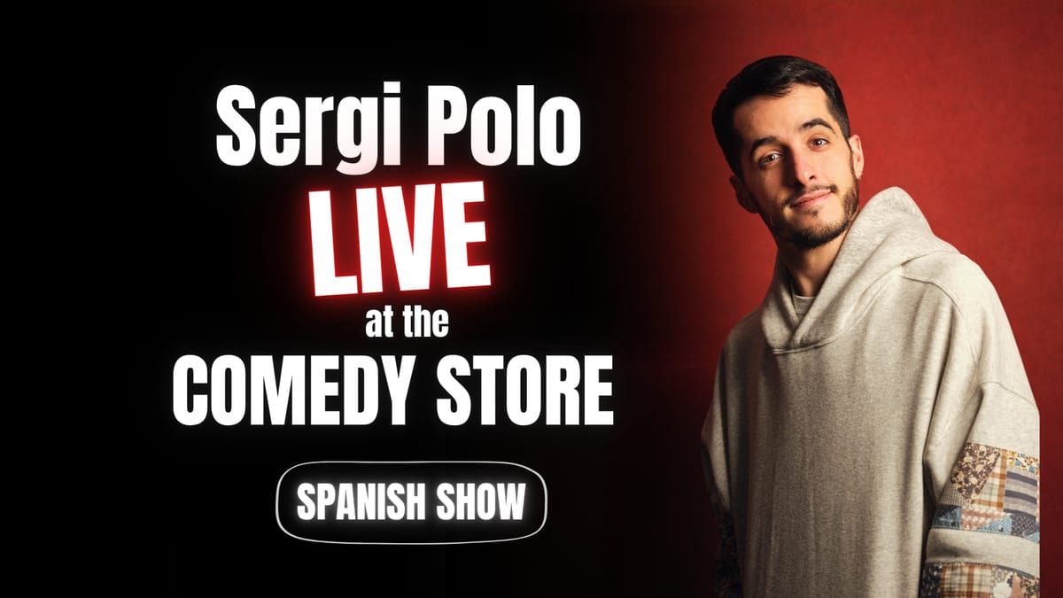 Sergi Polo LIVE in London - SPANISH SHOW