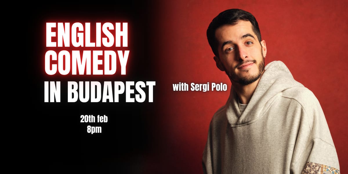 Sergi Polo LIVE in Budapest in English