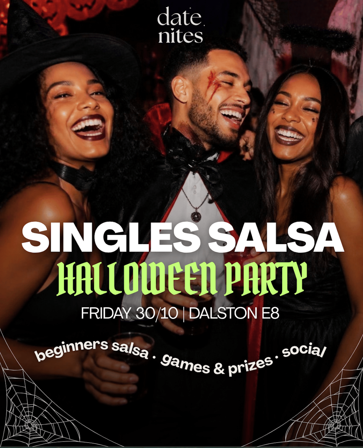 Singles Salsa: The Halloween Party🎃