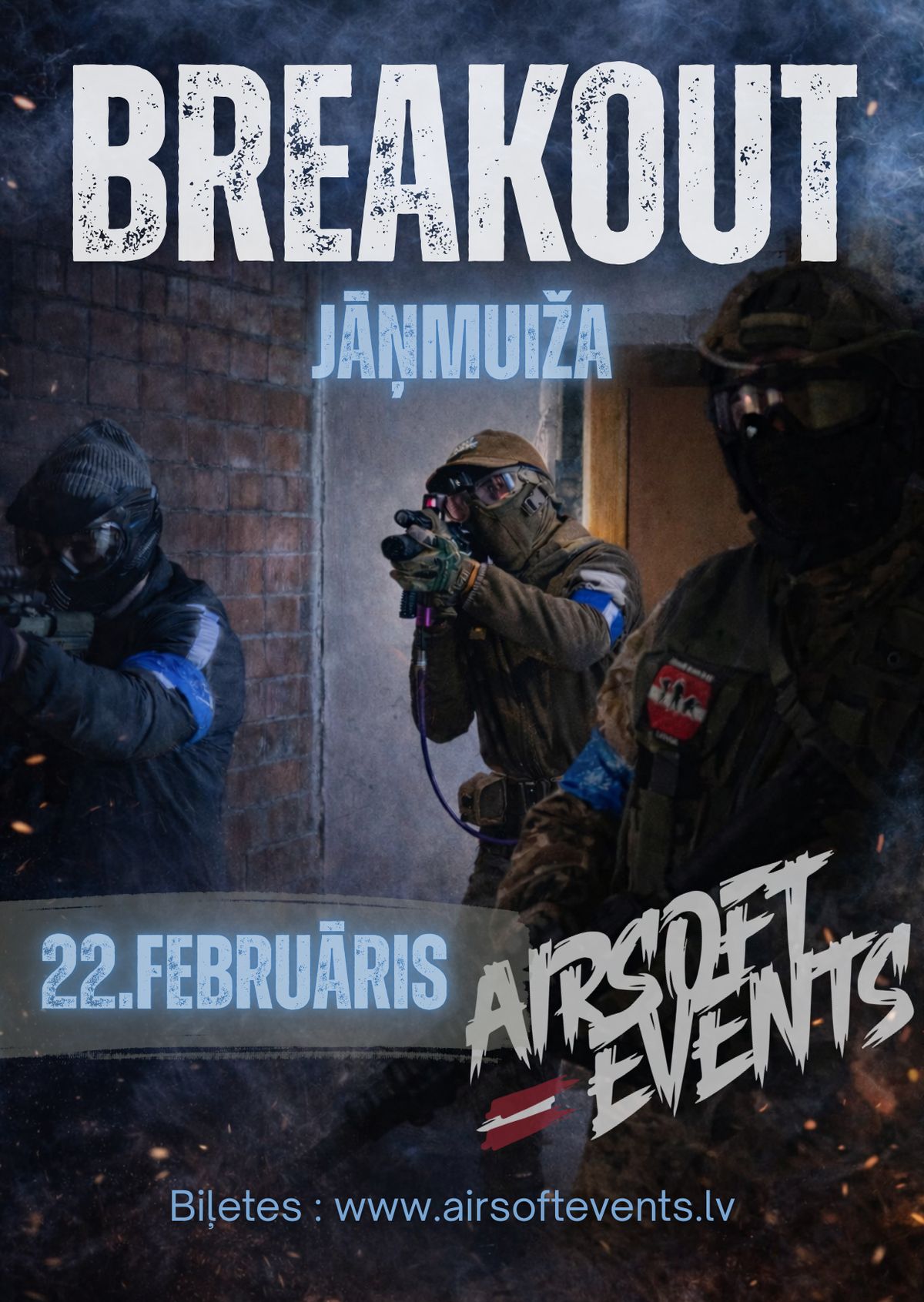 BREAKOUT - JĀŅMUIŽA - Biļetes | Fienta