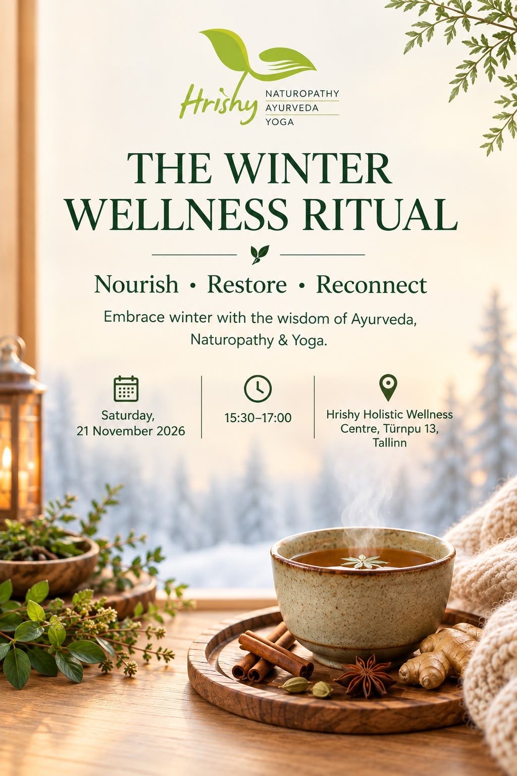 THE WINTER WELLNESS RITUAL 🌿 Nourish • Restore • Reconnect - Piletid ...