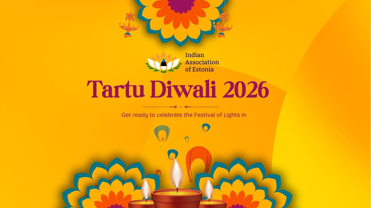 🪔 Light Up the Night! Diwali 2026 in Tartu 🇪🇪